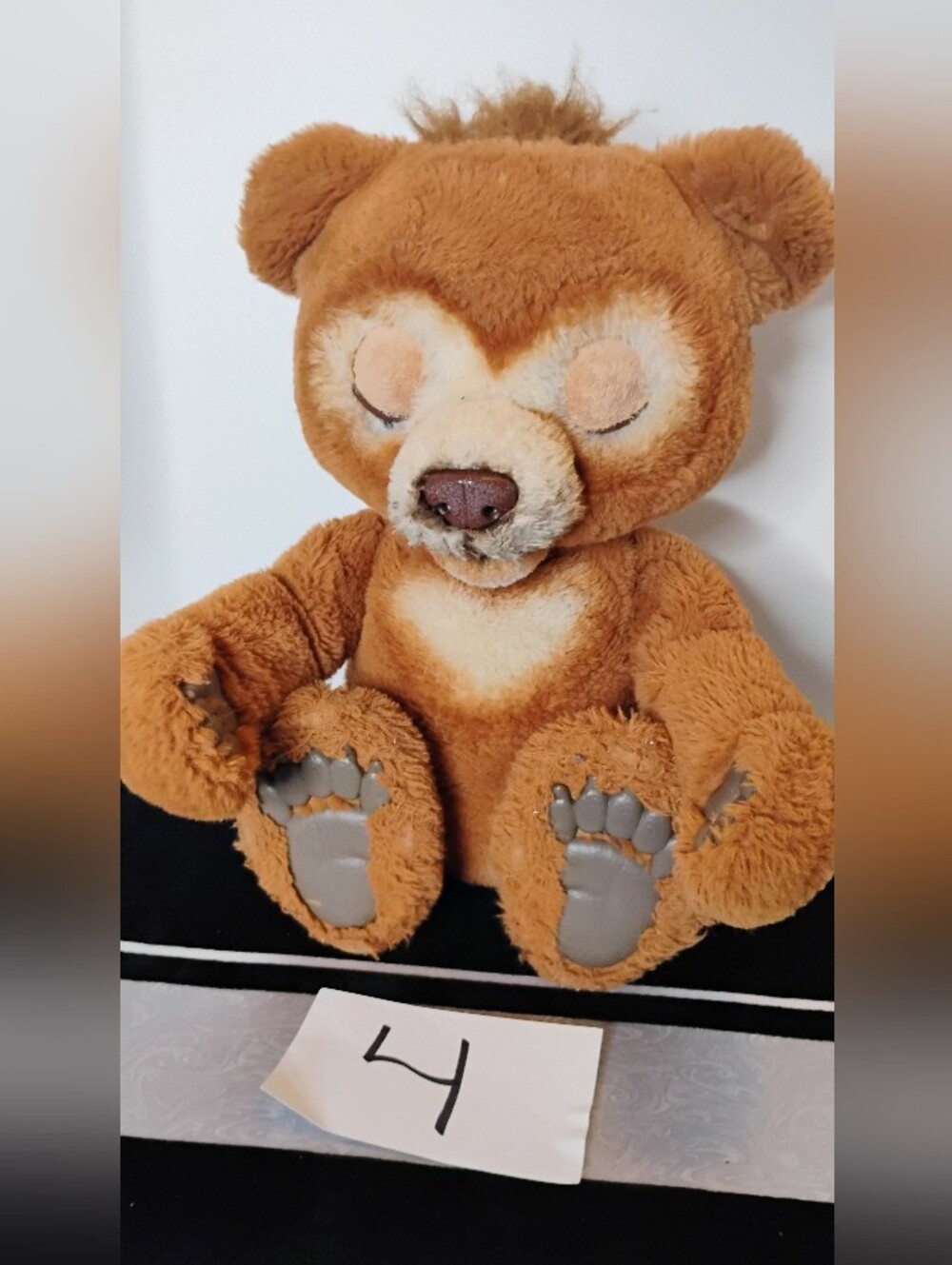 FurReal Cubby The Curious Bear Animated Talking Plush Toy Kids Boys Girls